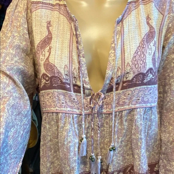 Spell Xanadu Purple Haze Blouse - Picture 3 of 6